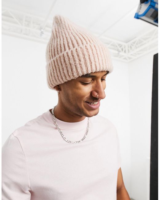 ASOS Oversized Fisherman Beanie for Men 
