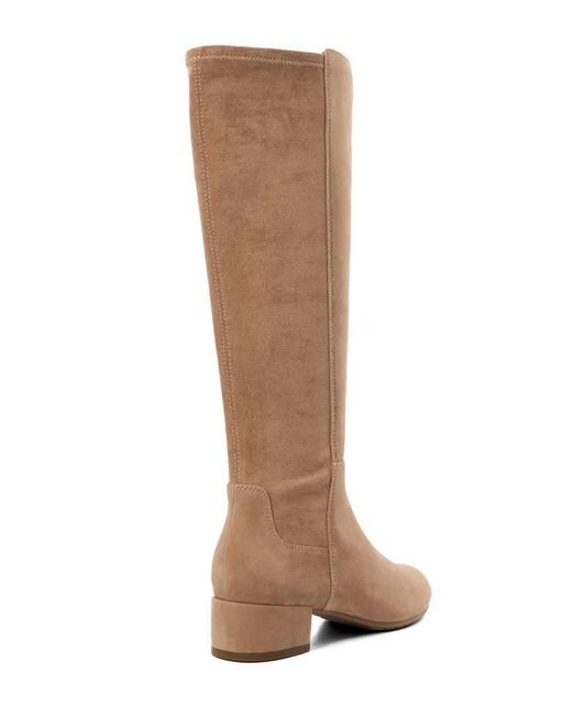 Dune Brown Wide Fit Wf Tayla Knee High Boots