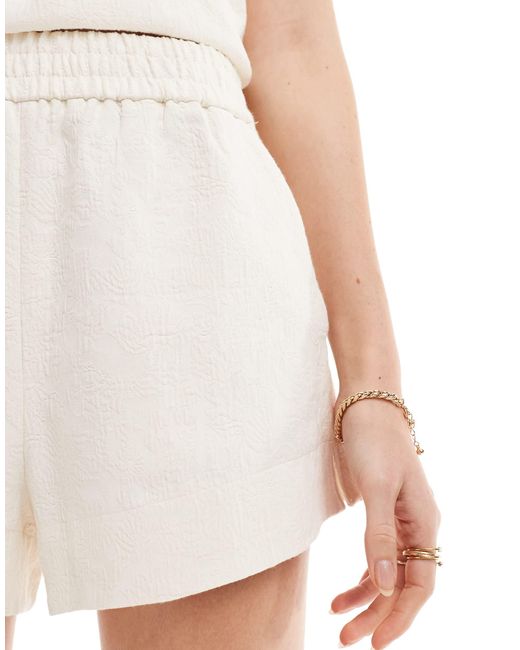 & Other Stories White Co-Ord Shorts