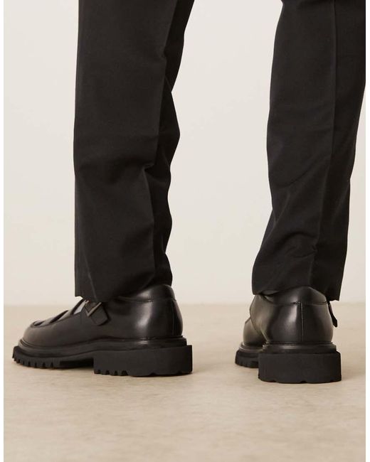 ASOS Black Mary Janes for men