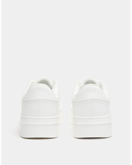Pull&Bear White Chunky Trainers for men