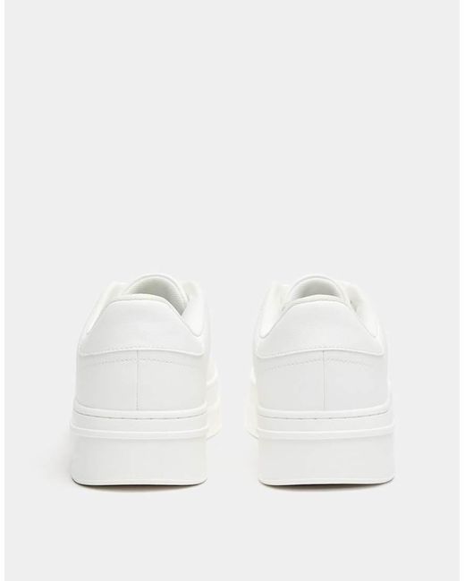Pull&Bear White Chunky Trainers for men
