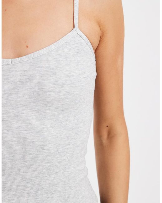 Hollister Gray Gilly Hicks Y2k Tank Top