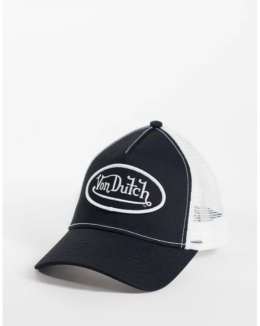 Von Dutch Blue Vd Logo Trucker Dad Cap