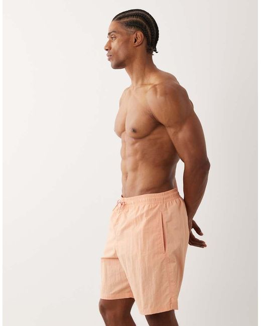 Mango Zwemshort in het Natural voor heren