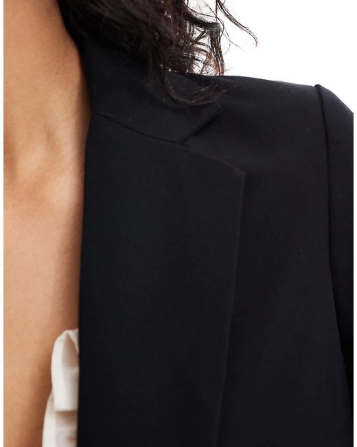 Miss Selfridge Blue – basic-blazer