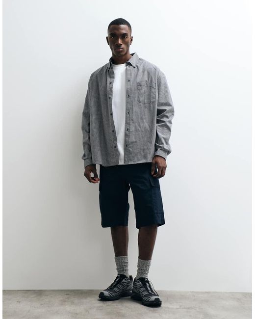 Carhartt Gray Regular Cargo Shorts for men