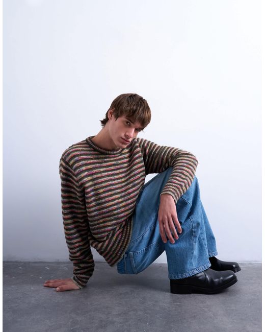 Topman – pullover in Gray für Herren