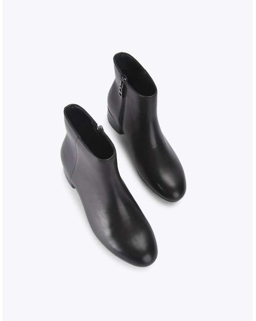 Carvela Kurt Geiger Black Gaia Low Ankle Boots