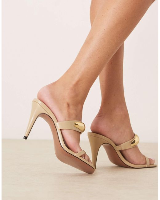 ASOS Natural – novie – mules