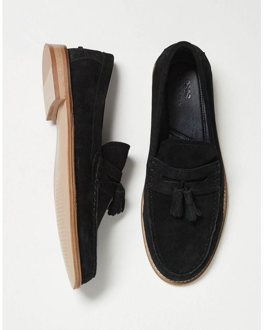 ASOS Black Loafers for men