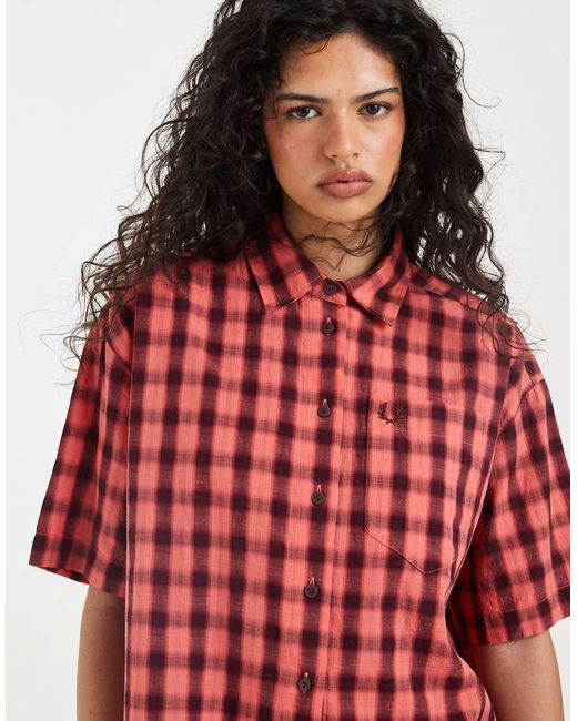 Fred Perry Textured Check Shirt