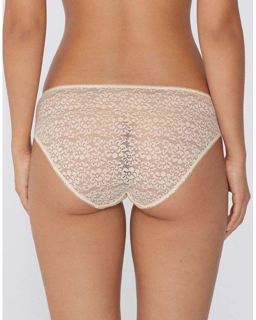 Tezenis White Classic Lace Briefs