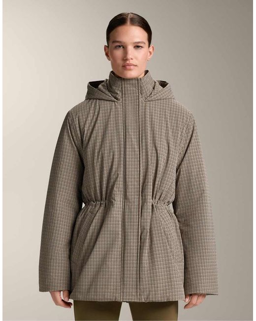 Oysho Brown Fellex® Aerogel 10k Waterproof Padded Jacket