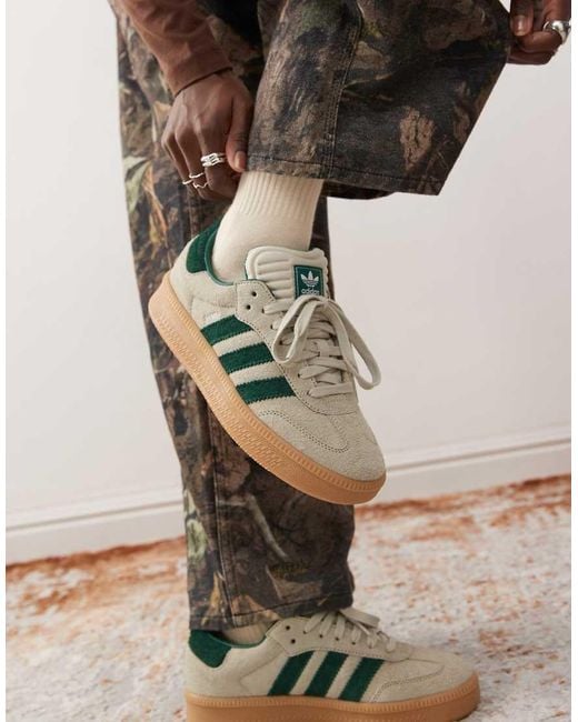 Adidas Originals White Samba Xlg Trainers for men