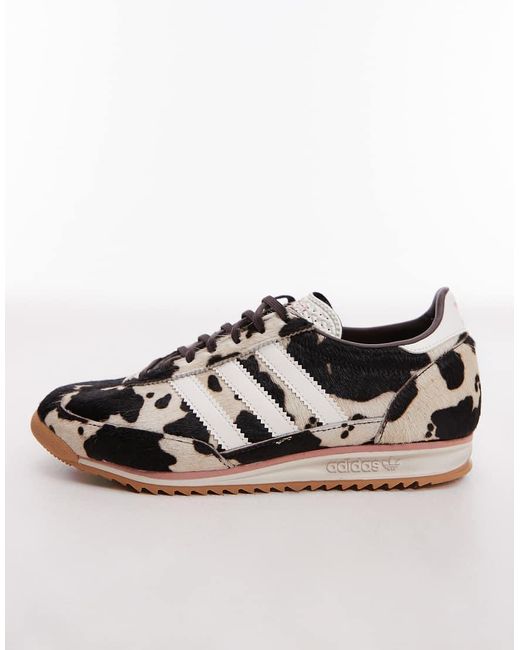 Zapatillas De Deporte Con Estampado De Vaca Sl 72 Og Exclusivos En