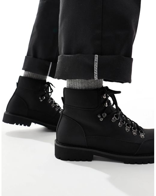 SEQWL – schnürstiefel in Black für Herren