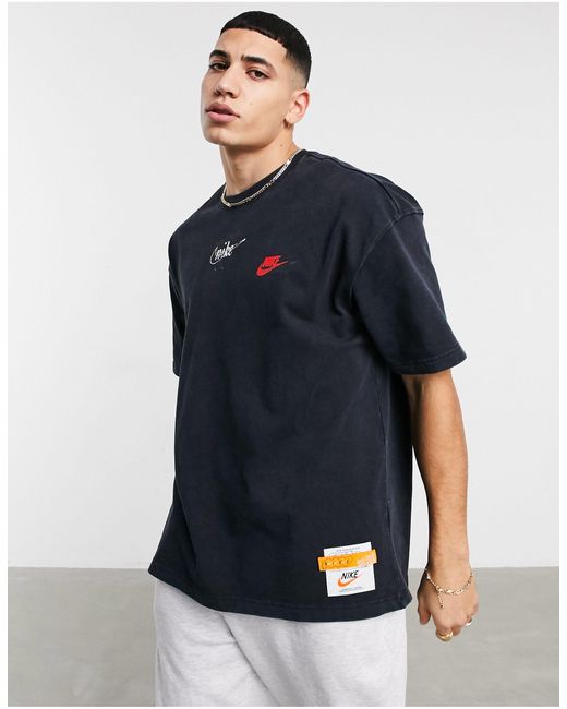 champs nike wash drip t shirt