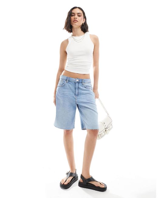 Bershka White – tanktop