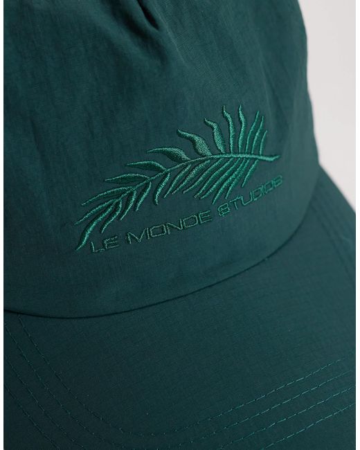 ASOS – kappe aus nylon in Green für Herren