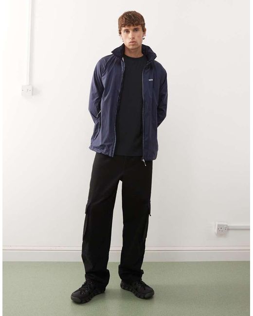 Regatta Blue Lyle Iv Waterproof Jacket for men