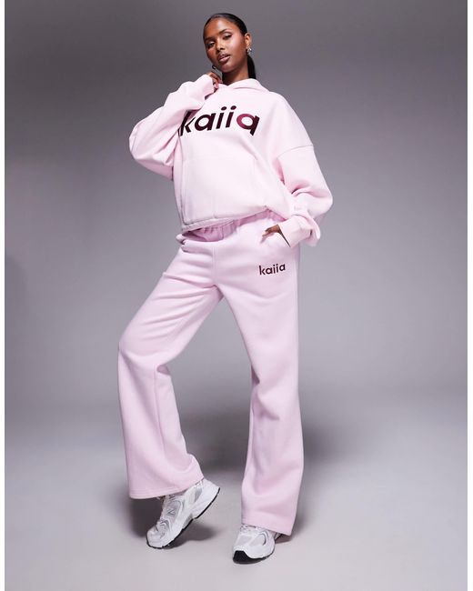 Pantalon Kaiia en coloris Purple