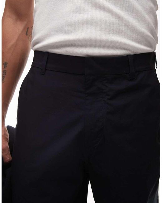 ARKET Black Pure Cotton Lightweight Pull-on Trousers for men