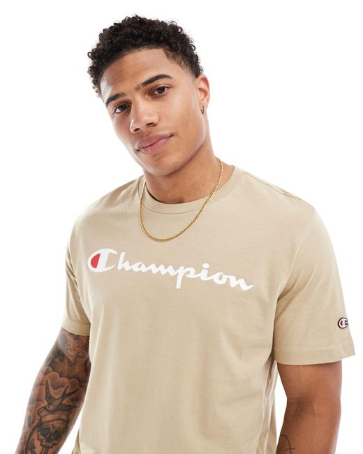 Champion Natural Chest Logo T-shirt for men