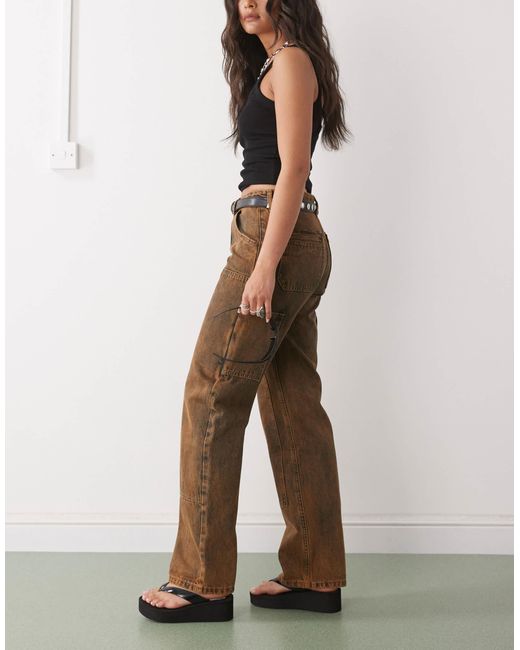 Guess Brown Carpenter Denim Jeans