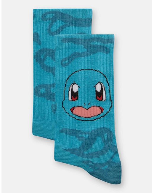 Chaussettes motif carapuce Pull&Bear pour homme en coloris Blue