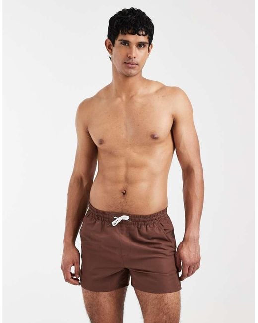 Aray Red Swim Shorts for men