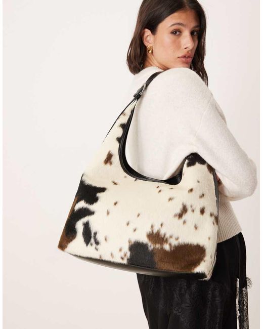 Gina Tricot Natural Large Shoulder Tote Bag