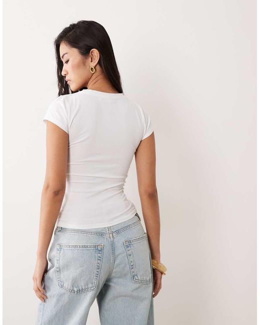 Cotton On Blue Cotton On All Day Crew Neck Short Sleeve T-shirt