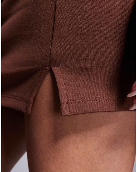 ASOS Purple – hochwertiger ponte-minirock