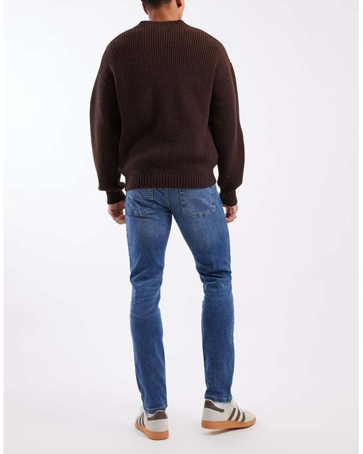 Only & Sons Blue Loom Slim Fit Jeans for men