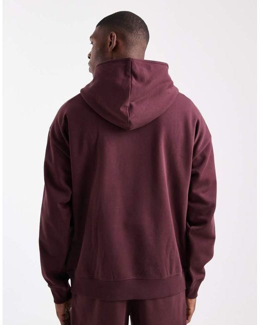 New Look Red Oversized Hoodie for men