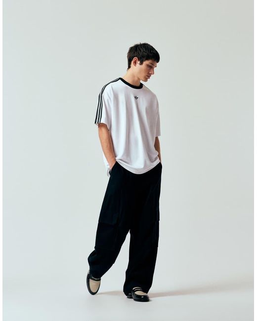 Adidas Originals White Adidas Adicolor Jacquard Jersey for men
