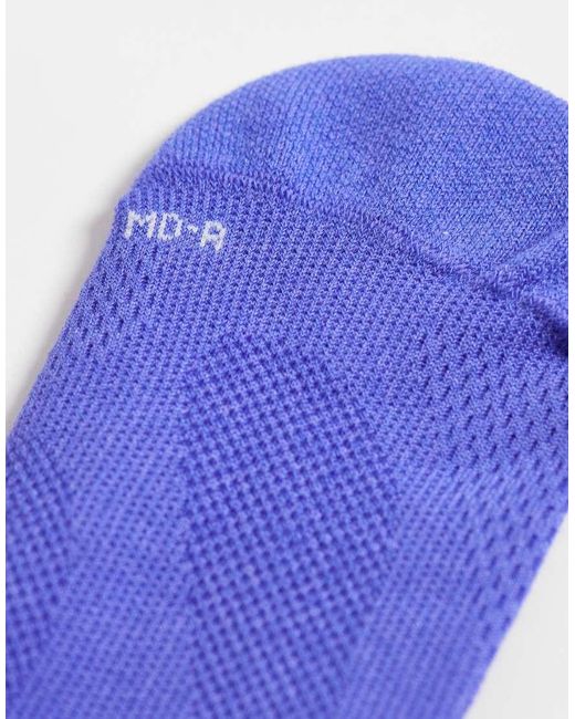 Nike Purple Running 1 Pack Crew Socks for men