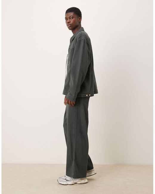 Jean d'ensemble ample - surteint ASOS pour homme en coloris Blue