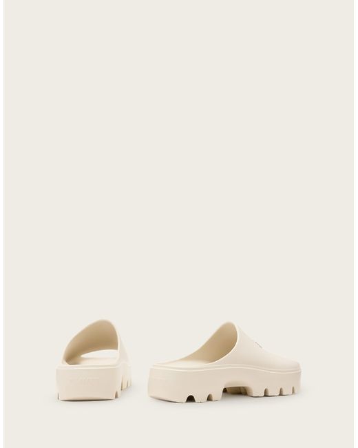 AllSaints Natural Eclipse Rubber Platform Sandal
