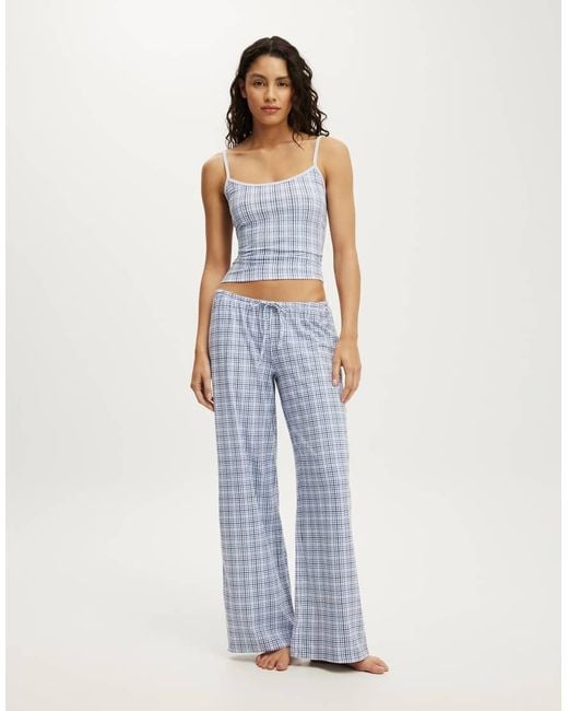 Cotton On Blue Dreamy Soft Wide Leg Pant