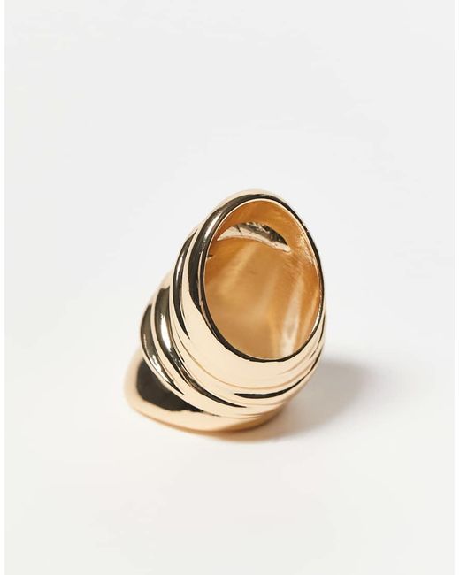 Anillo Envolvente De Weekday de color Metallic