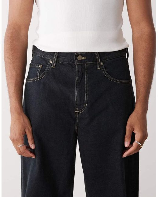 Weekday Blue Wide Leg Flare Jeans for men