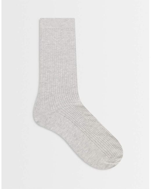SELECTED White Ankle Socks for men