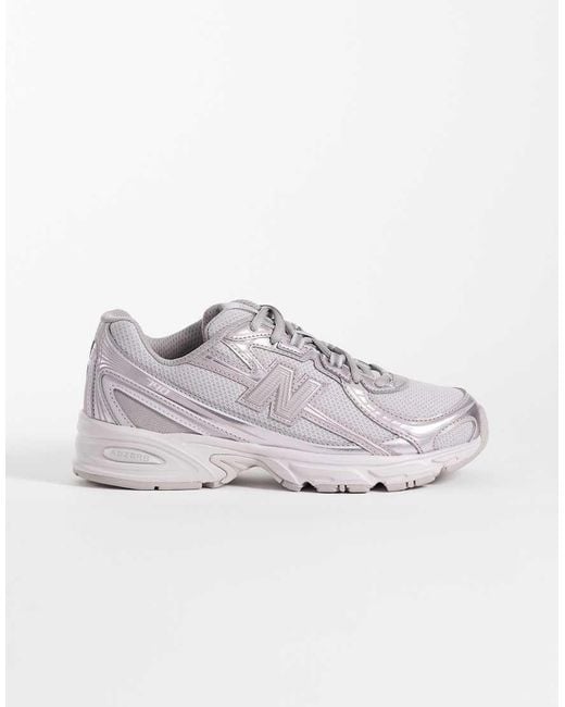 New Balance Gray 740 Trainers