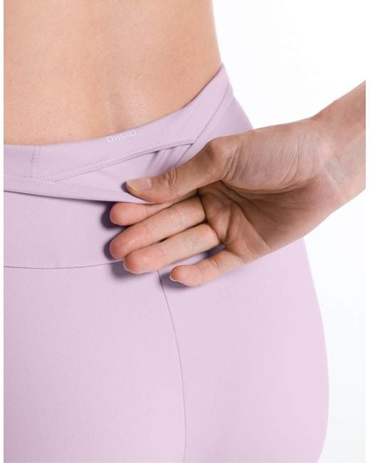 Oysho Pink Comfortlux High-rise 20cm Short leggings