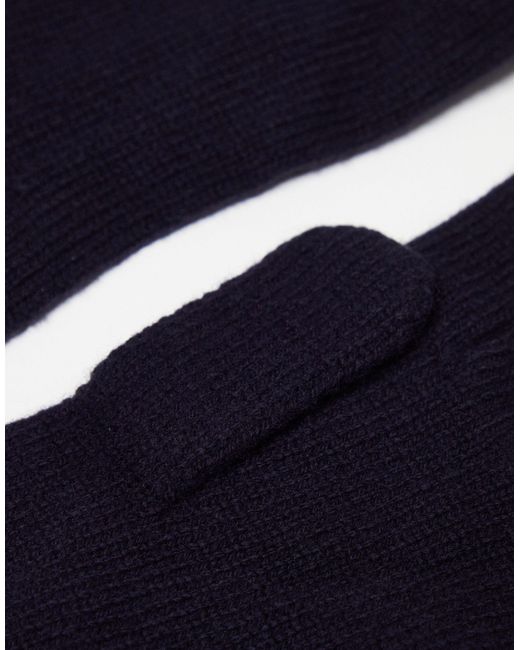 Lacoste Blue – e handschuhe mit logo
