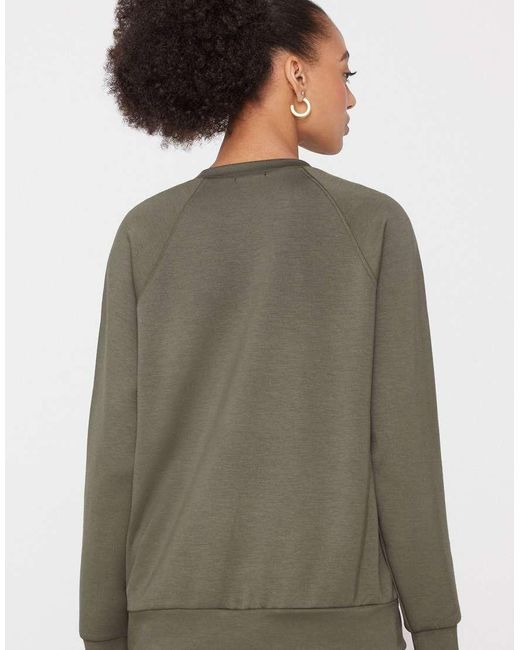 Tezenis Gray Soft Touch Round Neck Sweatshirt