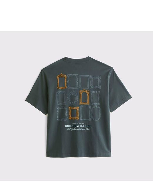 Abercrombie & Fitch Green Tall Premium Heavyweight 2.0 Tee for men