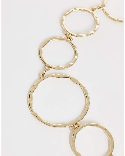 Mango Natural Circle Chain Belt